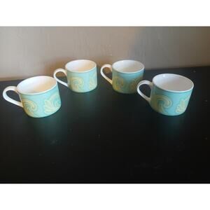 Set of 4 Corelle LifeStyles Stoneware Cups Mugs